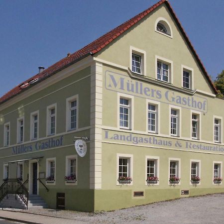 Landgasthaus Muellers Gasthof Radeberg Bagian luar foto